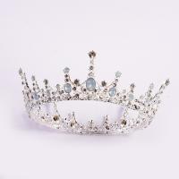 Bridal Tiaras Zinc Alloy with Crystal fashion jewelry & for woman & with rhinestone nickel lead & cadmium free Inner Approx 150mm Sold By PC