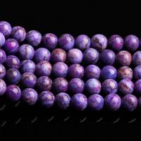 Edelstein Schmuckperlen, Sugilith, rund, DIY & verschiedene Größen vorhanden, violett, verkauft per 36.5-40 cm Strang