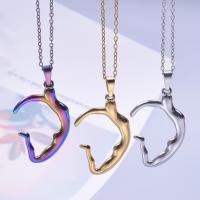 Нержавеющая сталь 304 Ожерелье, ювелирные изделия моды & разные стили для выбора & Женский, Много цветов для выбора, 22x31mm, длина:Приблизительно 50 см, продается PC