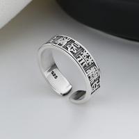 Sterling Silver Jewelry Finger Ring, 925 sterline d'argento, gioielli di moda & unisex, assenza di nichel,piombo&cadmio, 5.5mm, Venduto da PC