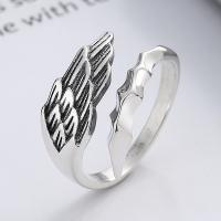 925 Sterling Silver Finger Rings Antique finish fashion jewelry & Unisex nickel lead & cadmium free 13mm Sold By PC