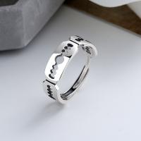 925 Sterling Silver Finger Rings Antique finish fashion jewelry & for woman nickel lead & cadmium free 6mm Sold By PC