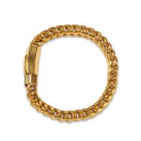 Brass Ensemble de bijoux, Bracelet & collier, acier inoxydable 316L, styles différents pour le choix & pour homme, plus de couleurs à choisir, Vendu par PC