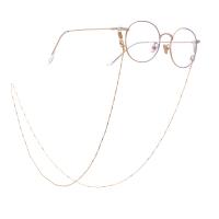 metal Cadena de gafas, chapado, unisexo, más colores para la opción, libre de níquel, plomo & cadmio, 780x1.23mm, Vendido por UD