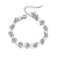 Stainless Steel smycken Armband, 304 rostfritt stål, mode smycken & olika längd för val, ursprungliga färgen, Säljs av PC