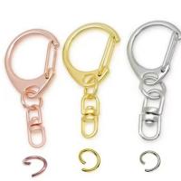 Tibetan Style Key Clasp Setting, plated, DIY & different size for choice, more colors for choice, 1.20x8mm, Sold By PC