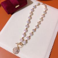 Naturliga Odlade Sötvatten Pearl Jewelry Sets, Freshwater Pearl, med Kopparlegering, 14K guldfyllt, mode smycken & för kvinna, vit, 12-13mm, Längd Ca 45 cm, Ca 18 cm, Säljs av PC