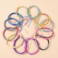 Fashion Create Wax Cord Bracelets Dream Catcher Adjustable & fashion jewelry & for man mixed colors Inner Approx 55mm Sold By Set
