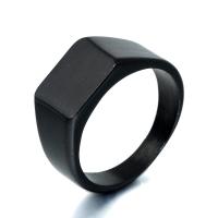Stainless Steel Finger Ring 304 Stainless Steel polished fashion jewelry & Unisex 10mm Sold By PC