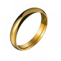 Vinger Ring in edelstaal, 304 roestvrij staal, Donut, mode sieraden & uniseks & verschillende grootte voor keus, meer kleuren voor de keuze, 4mm, Verkocht door PC