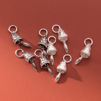 925 Sterling Silver chomhpháirt pendant, DIY, dathanna níos mó le haghaidh rogha, 17x7mm, Díolta De réir PC