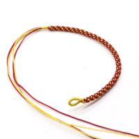 Polyamide Hanging Lanyard, handmade, Unisex, more colors for choice, 3.50mm, Length:Approx 25 cm, Sold By PC