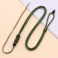 Fashion Necklace Cord, Polyamide, handmade, Unisex, more colors for choice, 2.40mm, Length:Approx 37 cm, Sold By PC
