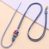 Cuerdas para Collares, Polipropileno Nylon, hecho a mano, unisexo, más colores para la opción, 1.50mm, longitud aproximado 36 cm, Vendido por UD