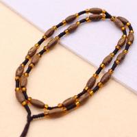 Fashion Necklace Cord, Polyamide, with Wenge, handmade, Unisex & different styles for choice, Length:Approx 25-30 cm, Sold By PC