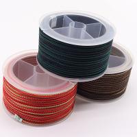 Fahion Cord Jewelry, Polyamide, handmade, DIY, more colors for choice, 2.50mm, 14m/Spool, Sold By Spool