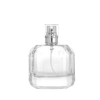 Glass Perfume Bottle, portable, clear, 98x70mm, Sold By PC