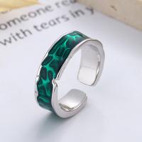 925 Sterling Silver Finger Rings fashion jewelry & for woman & epoxy gel nickel lead & cadmium free 6.5mm Sold By PC