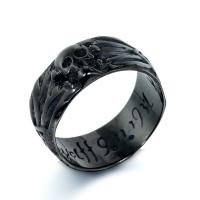 Rozsdamentes acél Finger Ring, 304 rozsdamentes acél, divat ékszerek & egynemű & különböző méretű a választás, több színt a választás, Által értékesített PC