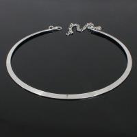 Fashion Choker Necklace Zinc Alloy plated fashion jewelry & for woman nickel lead & cadmium free 135*135mm Sold By PC