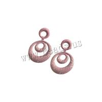 Zinc Alloy Drop Earrings Round fashion jewelry nickel lead & cadmium free Sold By Pair