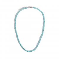 Natural Gemstone Necklace, with 304 Stainless Steel, with 5cm extender chain, Vacuum Ion Plating, fashion jewelry & Unisex, more colors for choice, Length:Approx 40 cm, Sold By PC