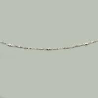 Stainless Steel Jewelry Chain, 304 Stainless Steel, Flat Round, DIY, original color, 4x10x2mm, Sold By m
