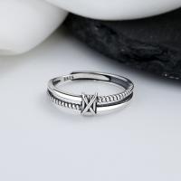 Sterling Silver Κοσμήματα δάχτυλο του δακτυλίου, 925 ασημένιο ασήμι, κοσμήματα μόδας & για τη γυναίκα, νικέλιο, μόλυβδο και κάδμιο ελεύθεροι, 6mm, Sold Με PC