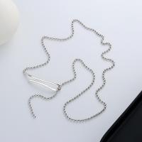925 Sterling Silver Necklaces, Antique finish, fashion jewelry & for woman, nickel, lead & cadmium free, Length:Approx 23.23 Inch, Sold By PC
