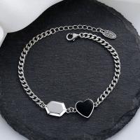 925 Sterling Silver Bangle Bracelet with 1.18inch extender chain Antique finish fashion jewelry & for woman nickel lead & cadmium free Length Approx 6.69 Inch Sold By PC