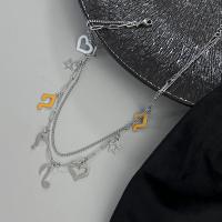 Zinklegierung Schmuck Halskette, plattiert, Modeschmuck & verschiedene Stile für Wahl & für Frau, frei von Nickel, Blei & Kadmium, verkauft von PC