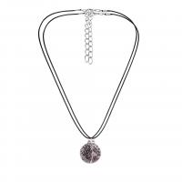 Cink Alloy nakit ogrlice, s Vosak, s 1.97inch Produžetak lanac, pozlaćen, 2 komada & modni nakit & bez spolne razlike, nikal, olovo i kadmij besplatno, Dužina Približno 17.32 inčni, Prodano By Set
