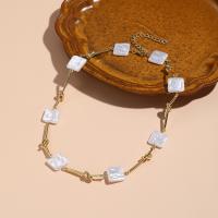 Zinklegierung Schmuck Halskette, plattiert, Modeschmuck & für Frau, frei von Nickel, Blei & Kadmium, verkauft von PC