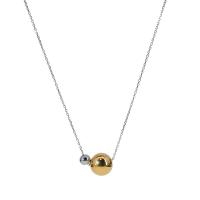 Titanstahl Halskette, mit Verlängerungskettchen von 2inch, rund, Oval-Kette & für Frau, Länge:ca. 15.4 ZollInch, verkauft von PC