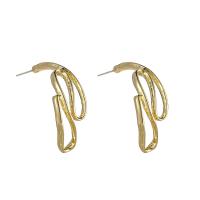 Tibetan Style Stud Earring, plated, fashion jewelry & for woman, nickel, lead & cadmium free, 36x13mm, Sold By Pair