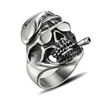 Ring Finger ze stali nierdzewnej, Stal nierdzewna 304, obyty, biżuteria moda & różnej wielkości do wyboru & dla człowieka, oryginalny kolor, 31mm, sprzedane przez PC