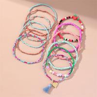 Fashion Jewelry Anklet Seedbead handmade 12 pieces & for woman Sold By PC