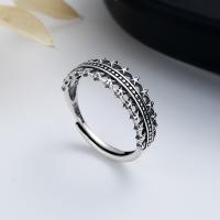 Sterling Silver Jewelry Finger Ring, 925 sterline d'argento, gioielli di moda & per la donna, assenza di nichel,piombo&cadmio, 7mm, Venduto da PC