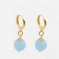 Brass Leverback Earring, with Plastic, high quality gold color plated, fashion jewelry & for woman, more colors for choice, nickel, lead & cadmium free, 33x14x10mm, Sold By Pair