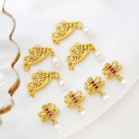 Латунные ювелирные кулоны, Латунь, бабочка, плакированный настоящим золотом, DIY & разные стили для выбора, золотой, продается PC