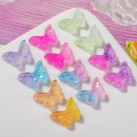Mobile Phone DIY Decoration, Resin, Butterfly, epoxy gel, more colors for choice, 20x13mm, Sold By PC