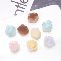 Mobile Phone DIY Decoration, Resin, Flower, epoxy gel, more colors for choice, 16x18mm, Sold By PC