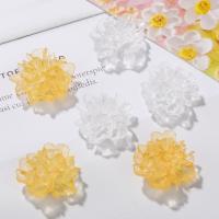 Celular Kit de bricolaje, resina, Flor, engomada de gota, más colores para la opción, 25mm, Vendido por UD