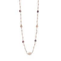 Sladkovodní Pearl svetr řetěz náhrdelník, Mosaz, s Sladkovodní Pearl, barva pozlacený, módní šperky & pro ženy, dvě různé barevné, Prodáno za 80 cm Strand