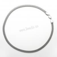 Edelstahl Schmuck Halskette, 304 Edelstahl, poliert, Modeschmuck & für den Menschen, keine, 8mm, Länge ca. 23.62 ZollInch, verkauft von PC