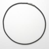 Edelstahl Schmuck Halskette, 304 Edelstahl, poliert, Modeschmuck & für den Menschen, keine, 5mm, Länge ca. 21.65 ZollInch, verkauft von PC