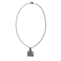 Zinc Alloy Jewelry Necklace with Iron fashion jewelry & Unisex nickel lead & cadmium free Length Approx 46 cm Sold By PC