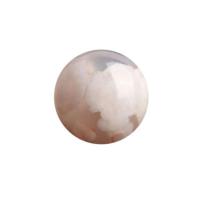 Achat Perlen, Weißer Kirschblüten-Achat, rund, DIY & verschiedene Größen vorhanden, verkauft von PC