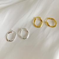 925 sterline d'argento orecchino a sostegno, placcato, gioielli di moda & per la donna, nessuno, 16.3mm, Venduto da coppia