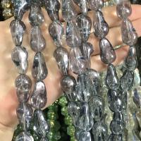 Baking Varnish Glass Beads, Szklane koraliki, Glazurowane, DIY, dostępnych więcej kolorów, 13x22mm, sprzedawane na około 38 cm Strand